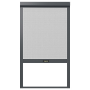 隐形纱窗伸缩推拉式左右上下回卷折叠窗纱铝合金框防蚊纱窗网自装