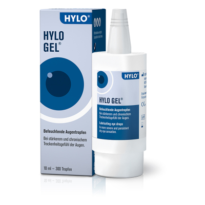 【自营】德国海露HYLO GEL玻璃酸钠0.2%滴眼液10ml 缓解重度眼干