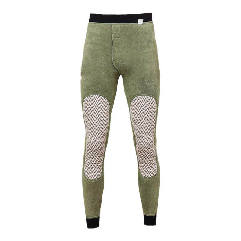 保暖裤加绒加厚男士磁疗发热棉毛裤艾草护膝贴片女打底裤秋冬新款