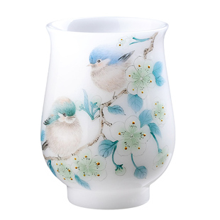 妙莲天香张丽娇大师手绘主人杯中式高档个人专用茶杯陶瓷茶具送礼