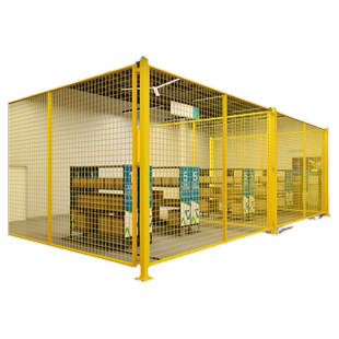 车间仓库隔离网围栏栅栏护栏铁丝网可移动式防护网高速公路护栏网