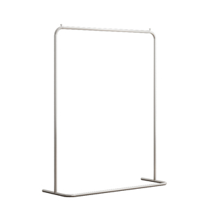 服装店展示架女装不锈钢衣架落地上下双层架子挂衣架货架陈列架