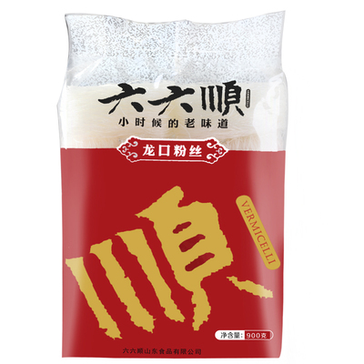 六六顺龙口粉丝900g商用家用