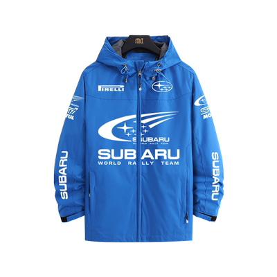 斯巴鲁汽车WRX拉力赛赛车服外套