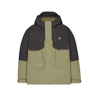 New Balance2025年冲锋羽绒服鸭绒保暖舒适百搭男款AMJ54307-CGN