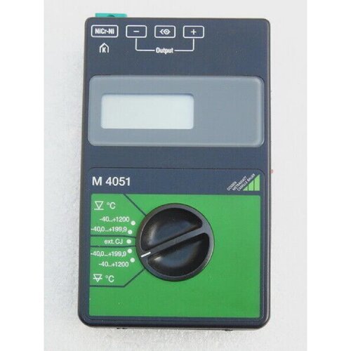 GOSSEN METRAWATT CAMILLE BAUER M4051 DIGITAL ELECTRIC VOLTAG
