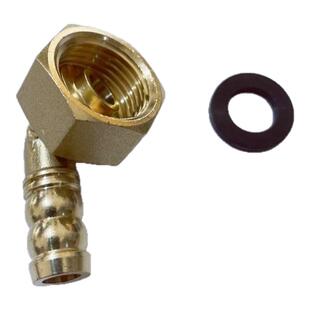 燃气灶接头进气内丝万向转换口90度弯头煤气管外丝宝塔格林铜配件