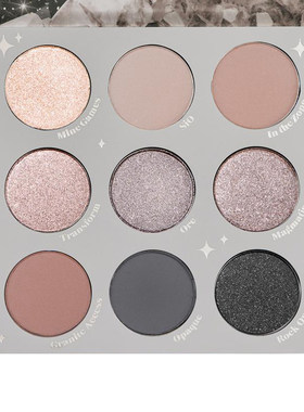 colourpop卡拉泡泡九色眼影盘