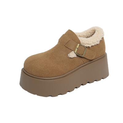 【赵露思同款】巨好看加绒棉鞋女