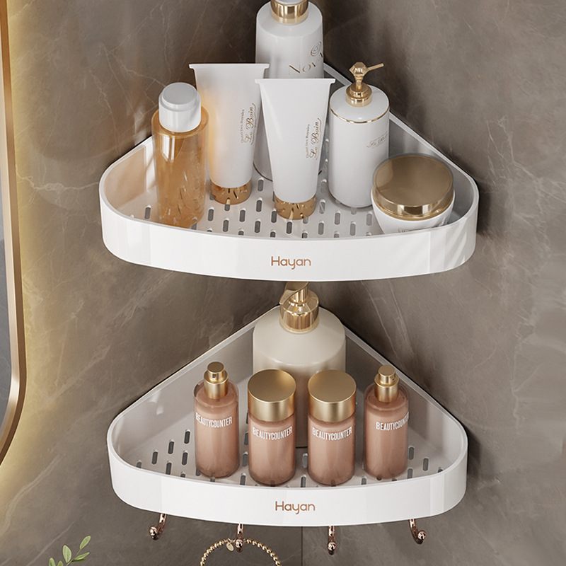 hayan海迎免打孔三角架卫生间墙上置物架浴室置物架洗漱台收纳架