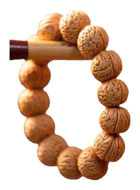 核桃手串野生桃胡脑纹磨盘矮桩