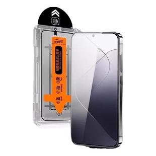 适用小米14无尘仓mi13钢化膜秒贴k70/k60/k50高清k40pro/k30蓝光note13/12/11/10/9prok70至尊手机膜全屏