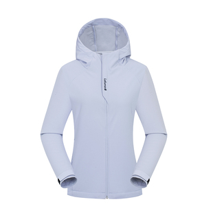 LAFUMA乐飞叶女CORDURA耐磨软壳登山防泼水夹克上衣休闲保暖外套