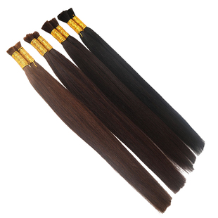 水晶线接发真发女散发发把可烫染接头发无痕隐形全真人发丝原辫发