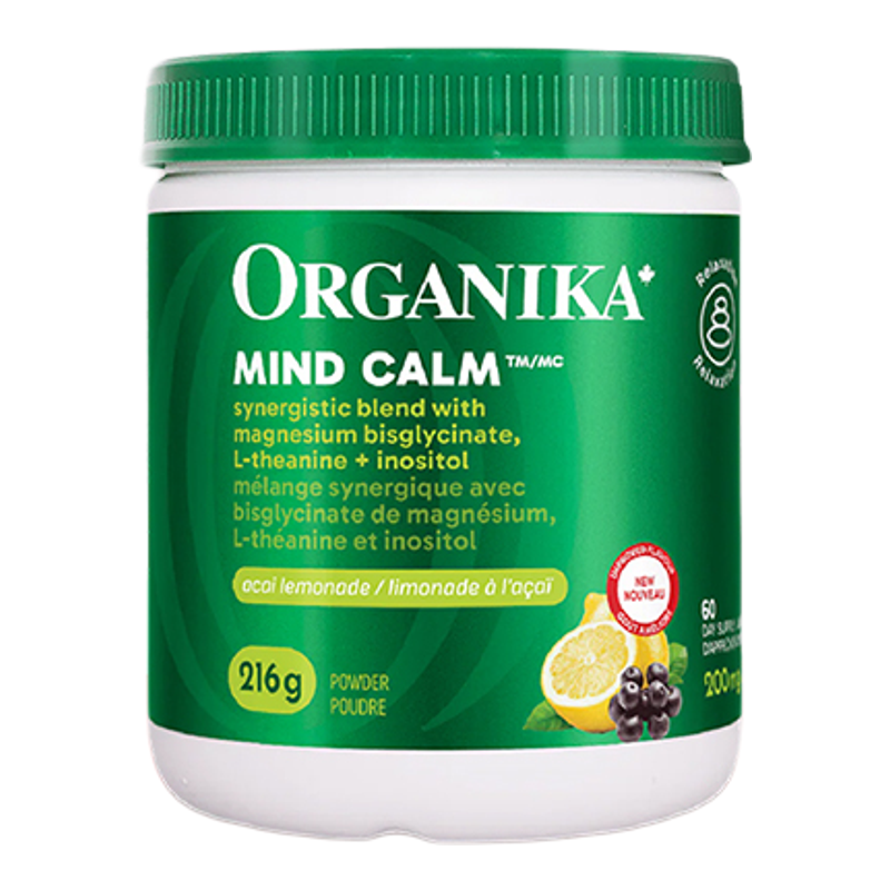 Organika奥加尼卡茶氨酸酣宁粉安神静心舒缓情绪睡眠粉剂216克