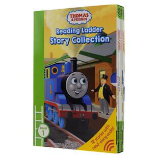 托马斯分级阅读读物入门级6册盒装 Thomas and Friends Reading Ladder Story 托马斯和他的朋友们绘本英文版 3-8岁英语故事书