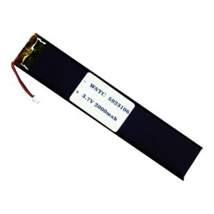 3.7v机械键盘长条形锂电池聚合物4.2v可充电大容量内LED灯条电芯