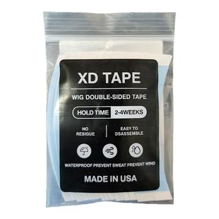 假发胶片生物双面胶补发粘胶防水防汗发片专用胶贴强力头皮贴片胶