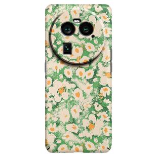 油画小白菊适用OPPOFindX9手机壳X7ultra新款FindX6全包X8S镜头防摔X5超薄硬壳X3pro文艺小清新X2女款保护套