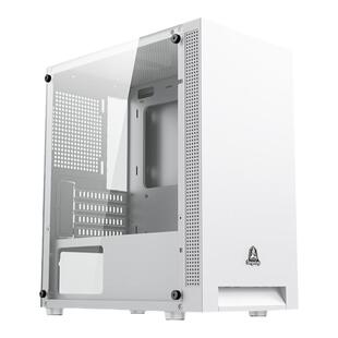 鑫谷灵致D迷你台式机主机MATX/ITX白色亚克力全侧透电脑主机机箱
