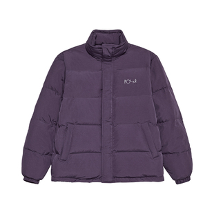 Polar Skate Co Basic Puffer 25新款刺绣logo宽松立领加厚羽绒服