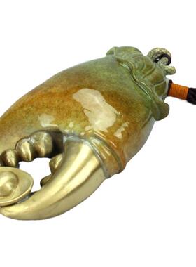 九泰坊手把玩招财全铜招财中式