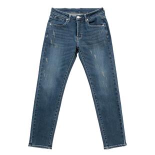 第五街5th street男修身牛仔裤休闲弹力小直筒长裤215996-213M0