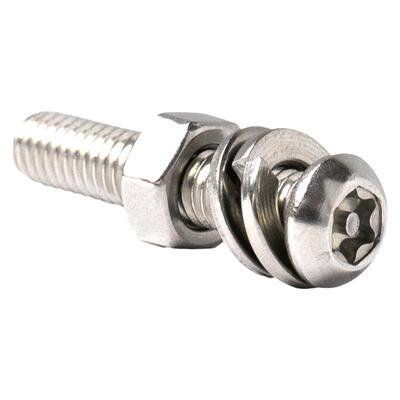 304带柱盘头梅花GB2672四组合