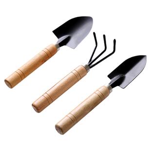 种花工具家用套装种菜栽花养花多肉铲松土耙子铁锹园艺小铲子耙子