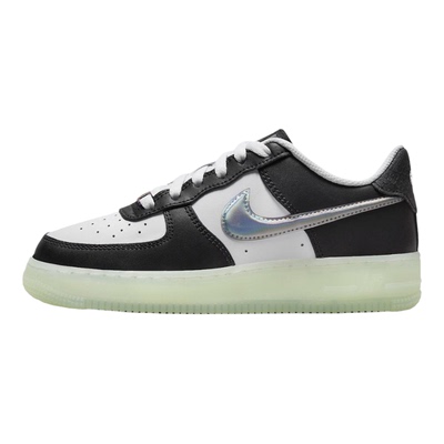 Nike Air Force 1大童黑白色休闲舒适减震低帮儿童板鞋FZ5529-103