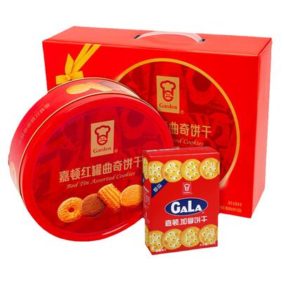 嘉顿饼干曲奇饼干礼盒装