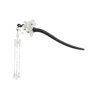 追师黑檀木古风发簪女新款簪子流苏步摇木簪汉服发钗旗袍新中式簪