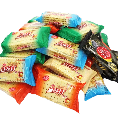 美丹香葱味不添加蔗糖苏打饼干