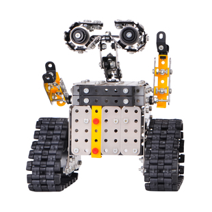 高难度积木12岁以上男孩成人版3d拼图机械组装玩具金属拼装模型10