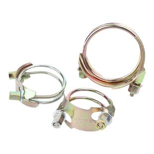 强力镀锌老虎夹卡箍抱箍水泵加强型双钢丝喉箍重型管箍铁强型胶管