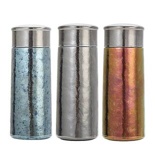 纯钛保温杯口红杯钛杯茶杯口袋杯真空双层钛杯高颜值泡茶便携水杯