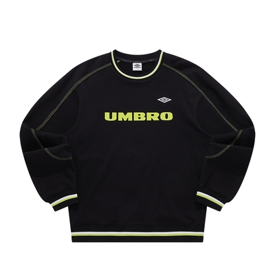 umbro茵宝运动新款男女同款圆领复刻训练泽西风长袖T恤足球风卫衣