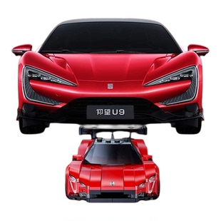 咔搭编程积木遥控车仰望U9跑车儿童拼装玩具赛车送男孩生日礼物