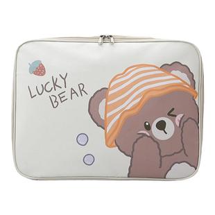 可爱短途旅行包女待产大容量学生手提轻便登机行李袋子可套拉杆箱