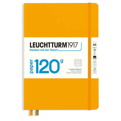 德国灯塔a5硬封加厚笔记本子