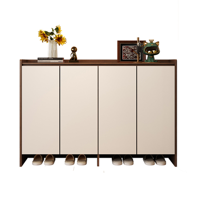 实木鞋柜大容量鞋柜家用门口入户走廊门外鞋柜收纳储物柜靠墙