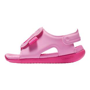 正品耐克/夏季男童女童魔术贴露趾运动儿童宝宝鞋沙滩凉鞋 AJ9076