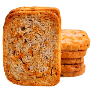 漠漠有粗粮馍片三色藜麦双色亚麻籽粗粮烤馍麻辣酥香500g整箱零食