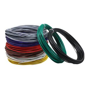 1015电子线软线镀锡铜连接线24 20 18 16 12 10AWG耐油耐高温 5米