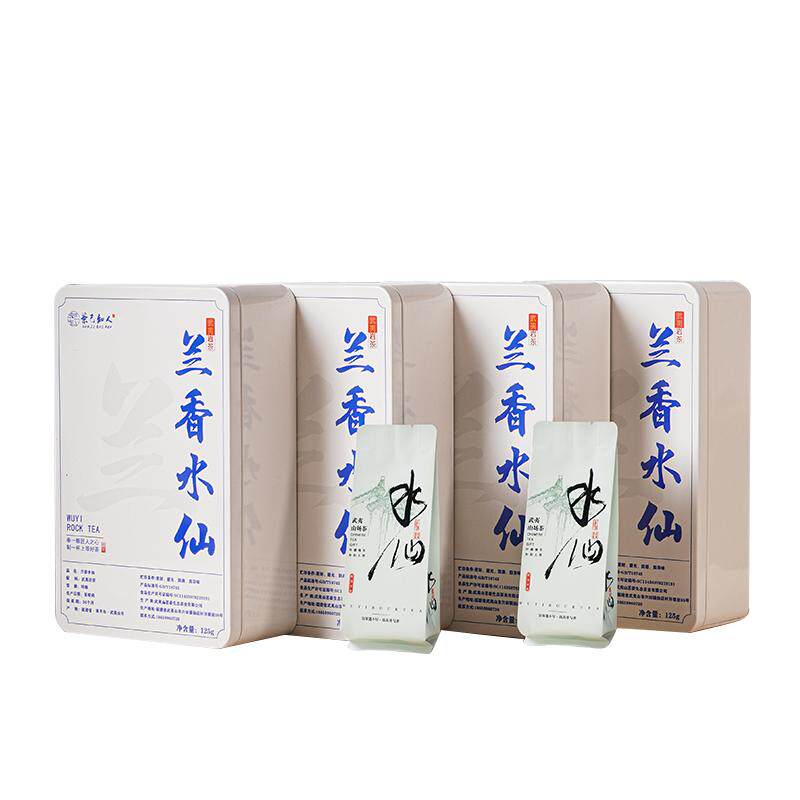 武夷山兰香水仙特级岩茶盒装500g