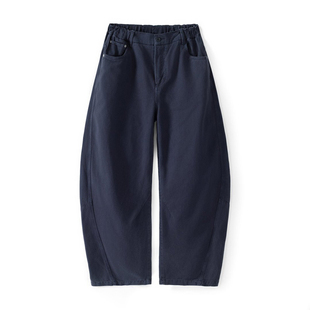 三十六街宽松阔腿弯刀裤男直筒休闲裤日系复古潮牌百搭工装长裤子