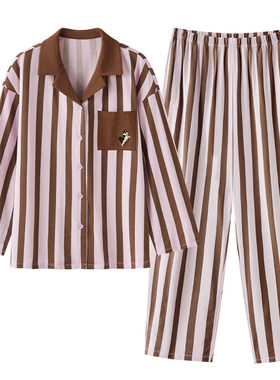 松山棉店棉莫抗静电家居服套装