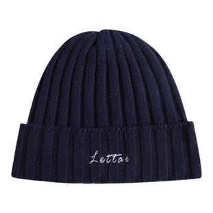 儿童帽子秋冬男童围巾套装宝宝冬季毛线帽护耳女童纯棉婴儿针织帽