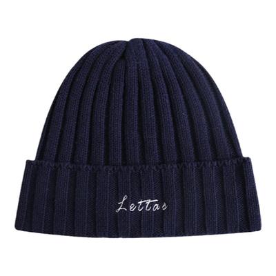 纯棉儿童针织帽秋冬款防风保暖