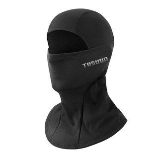 塔斯队长骑行面罩保暖滑雪头套摩托车防风头盔内衬男防寒秋冬围脖